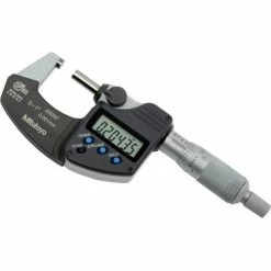Mitutoyo C293-340-30 Digimatic 0-1"/25.4MM Fast Measure IP65 Digital Micrometer W/Long Form Cert.