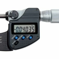 Mitutoyo 293-344-30 Digimatic 0-1"/25.4MM IP65 Digital Micrometer W/Ratchet Friction Thimble -Cord Reels Shop B611790 02
