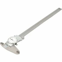 Mitutoyo 505-746 0-12" Dial Caliper W/White Dial
