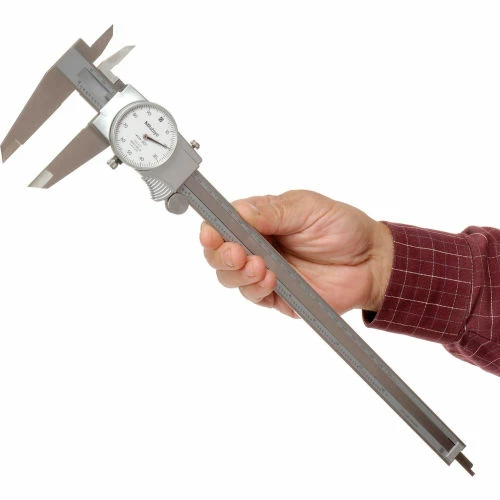 Mitutoyo 505-746 0-12" Dial Caliper W/White Dial 6 Mitutoyo 505-746 0-12" Dial Caliper W/White Dial - Image 4