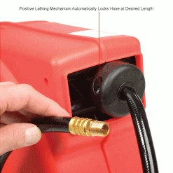 Legacy™ L8250 3/8"x50' 300 PSI Enclosed Chassis Spring Retractable Plastic Air Hose Reel 24 Legacy™ L8250 3/8"x50' 300 PSI Enclosed Chassis Spring Retractable Plastic Air Hose Reel -Cord Reels Shop B644224IN 2wco