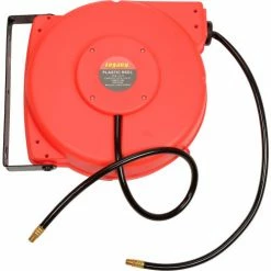Legacy™ L8250 3/8"x50' 300 PSI Enclosed Chassis Spring Retractable Plastic Air Hose Reel 17 Legacy™ L8250 3/8"x50' 300 PSI Enclosed Chassis Spring Retractable Plastic Air Hose Reel -Cord Reels Shop B644224 02