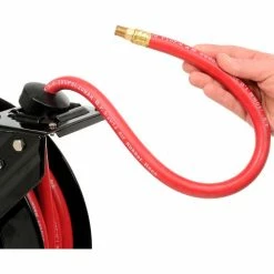 Legacy™ L8611 Workforce 3/8"x50' 300 PSI Spring Retractable Low Pressure Steel Hose Reel -Cord Reels Shop B644229 04