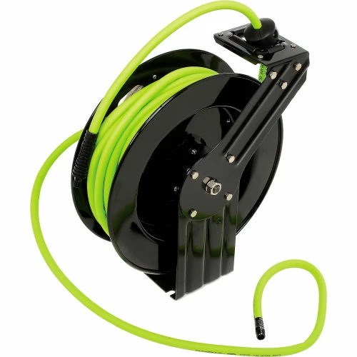 Legacy™ L8611FZ 3/8"x50' 300 PSI Spring Retractable Steel Air Hose Reel W/ Flexzilla Hose 4 Legacy™ L8611FZ 3/8"x50' 300 PSI Spring Retractable Steel Air Hose Reel W/ Flexzilla Hose - Image 2