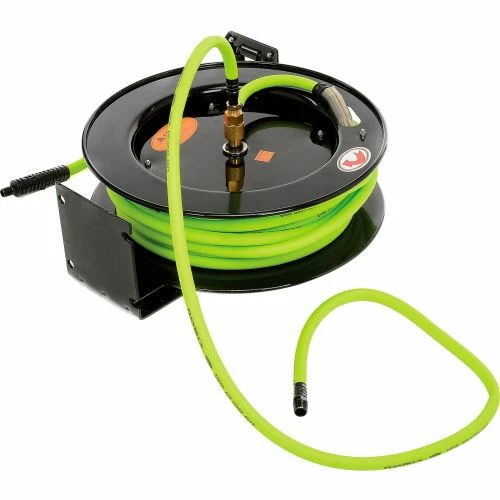 Legacy™ L8611FZ 3/8"x50' 300 PSI Spring Retractable Steel Air Hose Reel W/ Flexzilla Hose 5 Legacy™ L8611FZ 3/8"x50' 300 PSI Spring Retractable Steel Air Hose Reel W/ Flexzilla Hose - Image 3