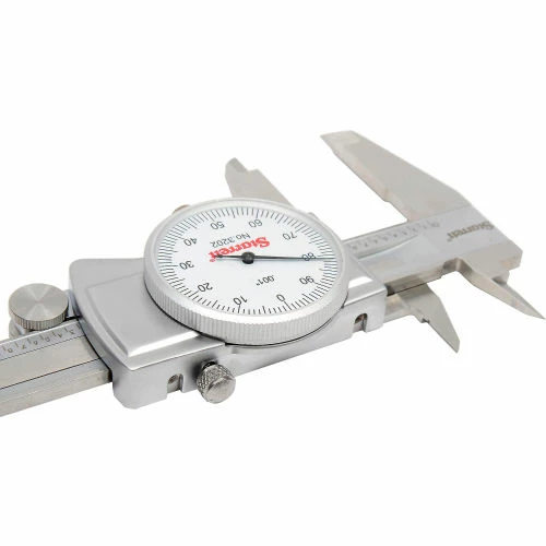 Starrett 3202-6 0-6" Dial Caliper W/White Dial 6 Starrett 3202-6 0-6" Dial Caliper W/White Dial - Image 4