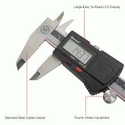 Starrett EC799A-6/150 0-6''/150MM Stainless Steel Digital Caliper -Cord Reels Shop B679094IN 2wco