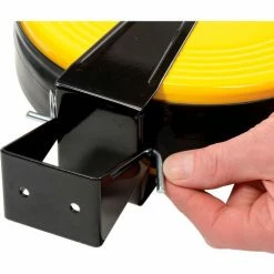 NightStick Bayco® Triple Tap Extension Cord SL-800, Retractable Reel, 30'L Cord, 16/3 GA, Yellow -Cord Reels Shop B790610 04