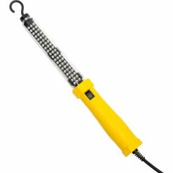 Bayco® SL-864 60 LED Work Light, Retractable Cord Reel, 50'L Cord, 18/2 GA, Yellow -Cord Reels Shop B790645 02