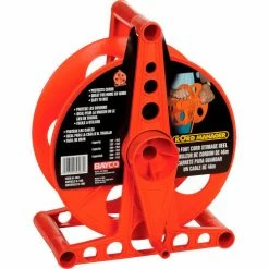 NightStick Bayco® Cord Reel K-100, 150'L Cord, 16/3 Reel With Stand