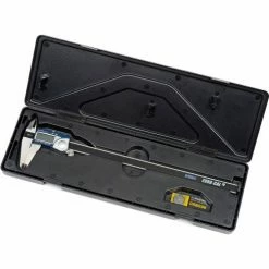 Fowler 54-100-332-0 Euro-Cal IV 0-12''/300MM IP54 Fractional Stainless Steel Digital Caliper -Cord Reels Shop B799805 04