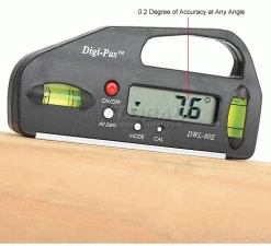 Digi-Pas® DWL-80E Pocket-Sized Digital Level -Cord Reels Shop B962937 2wco
