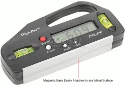 Digi-Pas® DWL-80E Pocket-Sized Digital Level -Cord Reels Shop B962937 4wco