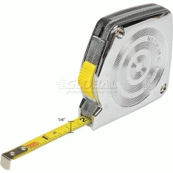 Stanley 33-115 PowerLock® 1/4"x10' Pocket Tape Rule W/Diameter Scale -Cord Reels Shop B983576 dim