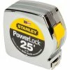 Stanley 33-425 PowerLock® 1" x 25' Classic Tape Measure -Cord Reels Shop B983634