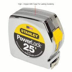 Stanley 33-425 PowerLock® 1" x 25' Classic Tape Measure 20 Stanley 33-425 PowerLock® 1" x 25' Classic Tape Measure -Cord Reels Shop B983634IN 3wco