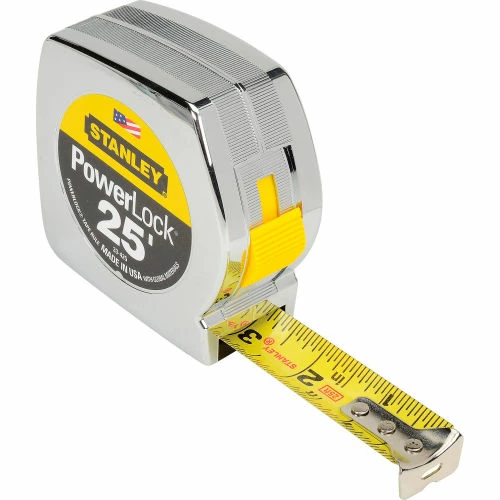 Stanley 33-425 PowerLock® 1" x 25' Classic Tape Measure 5 Stanley 33-425 PowerLock® 1" x 25' Classic Tape Measure - Image 3