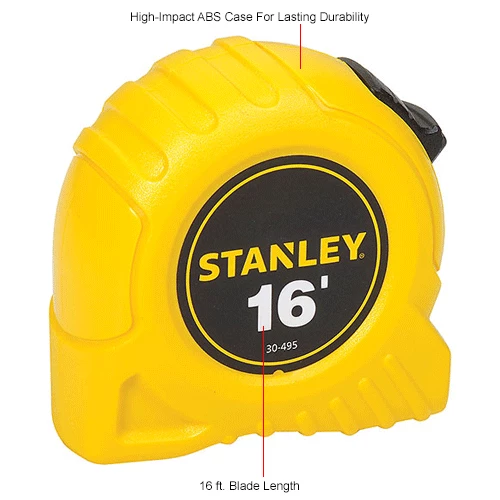 Stanley 30-495 3/4" x 16' High Visibilty Tape Rule 10 Stanley 30-495 3/4" x 16' High Visibilty Tape Rule - Image 8