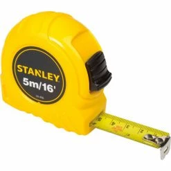 Stanley 30-496 3/4" x 5 Meters/16' High-Vis High Impact ABS Case Tape Rule