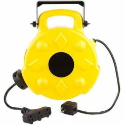 NightStick Bayco® Professional Triple-Tap Extension Cord SL-8903, 50'L Cord, 14/3 GA