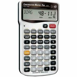 Calculated Industries Construction Master Pro - Advanced Construction-Math Feet-Inch-Fraction and Metric Calculator 23 Calculated Industries Construction Master Pro - Advanced Construction-Math Feet-Inch-Fraction and Metric Calculator -Cord Reels Shop CLT 4065