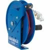 Coxreels SDH-100 Spring Rewind Static Discharge Hand Crank Cable Reel, 100' Stainless Steel Cable -Cord Reels Shop COE SDH 100