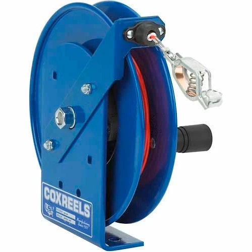 Coxreels SDH-100 Spring Rewind Static Discharge Hand Crank Cable Reel, 100' Stainless Steel Cable 3 Coxreels SDH-100 Spring Rewind Static Discharge Hand Crank Cable Reel, 100' Stainless Steel Cable