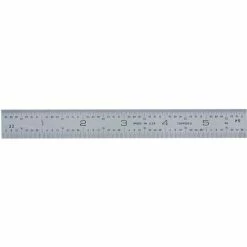 Fowler 52-295-006-0 Flexible Steel Rule - 4R Reading, 6"L