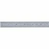 Fowler 52-340-006-0 Rigid Steel Rule - 5R Reading, 6"L