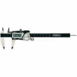 Fowler 54-100-004-2 0-4''/100MM Stainless Steel Digital Caliper W/ Data Output