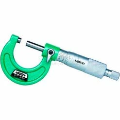 INSIZE 3203-1A 0-1 Outside Micrometer W/Ratchet Thimble -Cord Reels Shop IUD 816564