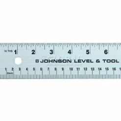 Johnson Level & Tool 72" Heavy Duty Aluminum Metric Straight Edge