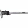 Johnson Level & Tool Johnson Level 1889-0600 0-6''/150MM Fractional Stainless Steel Digital Caliper -Cord Reels Shop JLT 1889 0600