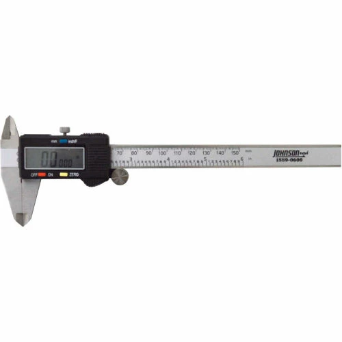 Johnson Level & Tool Johnson Level 1889-0600 0-6''/150MM Fractional Stainless Steel Digital Caliper 3 Johnson Level & Tool Johnson Level 1889-0600 0-6''/150MM Fractional Stainless Steel Digital Caliper