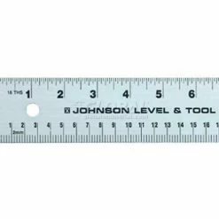 Johnson Level & Tool 72" Heavy Duty Aluminum Metric Straight Edge -Cord Reels Shop JLT J72EM