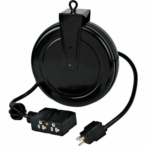 Lind Equipment LE2620B12Q Ind. Cord Reel, 20' 12/3 SJTOW, 4 X 5-20 Out, 5-15P Plug, Circuit Breaker 3 Lind Equipment LE2620B12Q Ind. Cord Reel, 20' 12/3 SJTOW, 4 X 5-20 Out, 5-15P Plug, Circuit Breaker