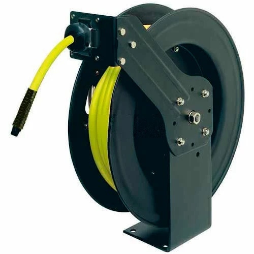 Legacy™ L8611FZ 3/8"x50' 300 PSI Spring Retractable Steel Air Hose Reel W/ Flexzilla Hose 8 Legacy™ L8611FZ 3/8"x50' 300 PSI Spring Retractable Steel Air Hose Reel W/ Flexzilla Hose - Image 6