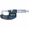 Mitutoyo 293-240-30 Digimatic 0-25.4MM IP65 Digital Micrometer W/Ratchet Stop Thimble -Cord Reels Shop MYC 293 240