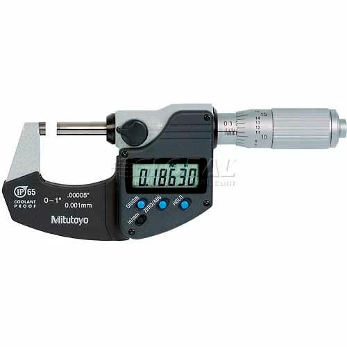 Mitutoyo 293-348-30 Digimatic 0-1"/25.4MM IP65 Digital Micrometer W/Ratchet Friction Thimble 8 Mitutoyo 293-348-30 Digimatic 0-1"/25.4MM IP65 Digital Micrometer W/Ratchet Friction Thimble - Image 6