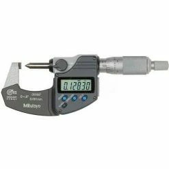 Mitutoyo 342-371-30 Digimatic 0-.8"/20MM Crimp Height Micrometer Data Output & Ratchet Stop Thimble -Cord Reels Shop MYC 342 371