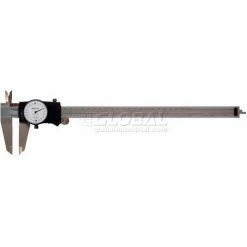 Mitutoyo 505-749 0-12" Dial Caliper W/White Dial -Cord Reels Shop MYC 505 720