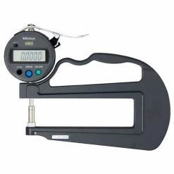 Mitutoyo 547-520S 0-.47" / 0-12MM Digimatic Deep Throat Digital Thickness Gage (.0005 Resolution)