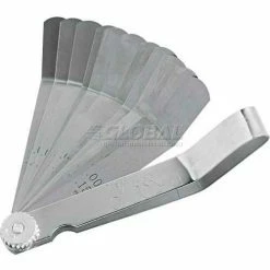 Proto J000M 11 Blade Bent Feeler Gauge Set, 1/2" x 4-3/16" Blades