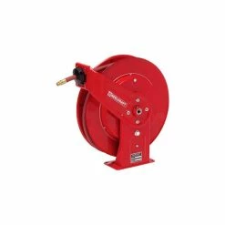 Reelcraft 7650 OLP 3/8"x50' 300 PSI Heavy Duty Spring Retractable Low Pressure Hose Reel