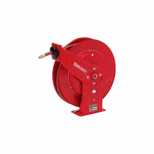 Reelcraft 7650 OLP 3/8"x50' 300 PSI Heavy Duty Spring Retractable Low Pressure Hose Reel 3 Reelcraft 7650 OLP 3/8"x50' 300 PSI Heavy Duty Spring Retractable Low Pressure Hose Reel