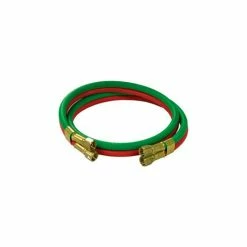 Reelcraft S600100-6 1/4"x6' 200 PSI RM-Grade Twin Welding Oxygen/Acetylene Only Hose Assembly