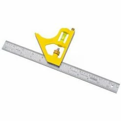 Stanley 46-028 Premium Die-Cast Handle Combination Square, 12"/30CM