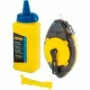 Stanley 47-464 Powerwinder™ Chalk Line Reel, Blue Chalk, Line Level -Cord Reels Shop SNY 47 464