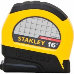 Stanley® Leverlock® STHT30812 Tape Rule 3/4" X 16' Tape Measure -Cord Reels Shop SNY STHT30812