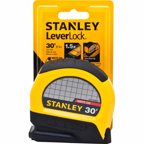 Stanley® Leverlock® STHT30830L Tape Rule 1" X 30' Tape Measure 3 Stanley® Leverlock® STHT30830L Tape Rule 1" X 30' Tape Measure